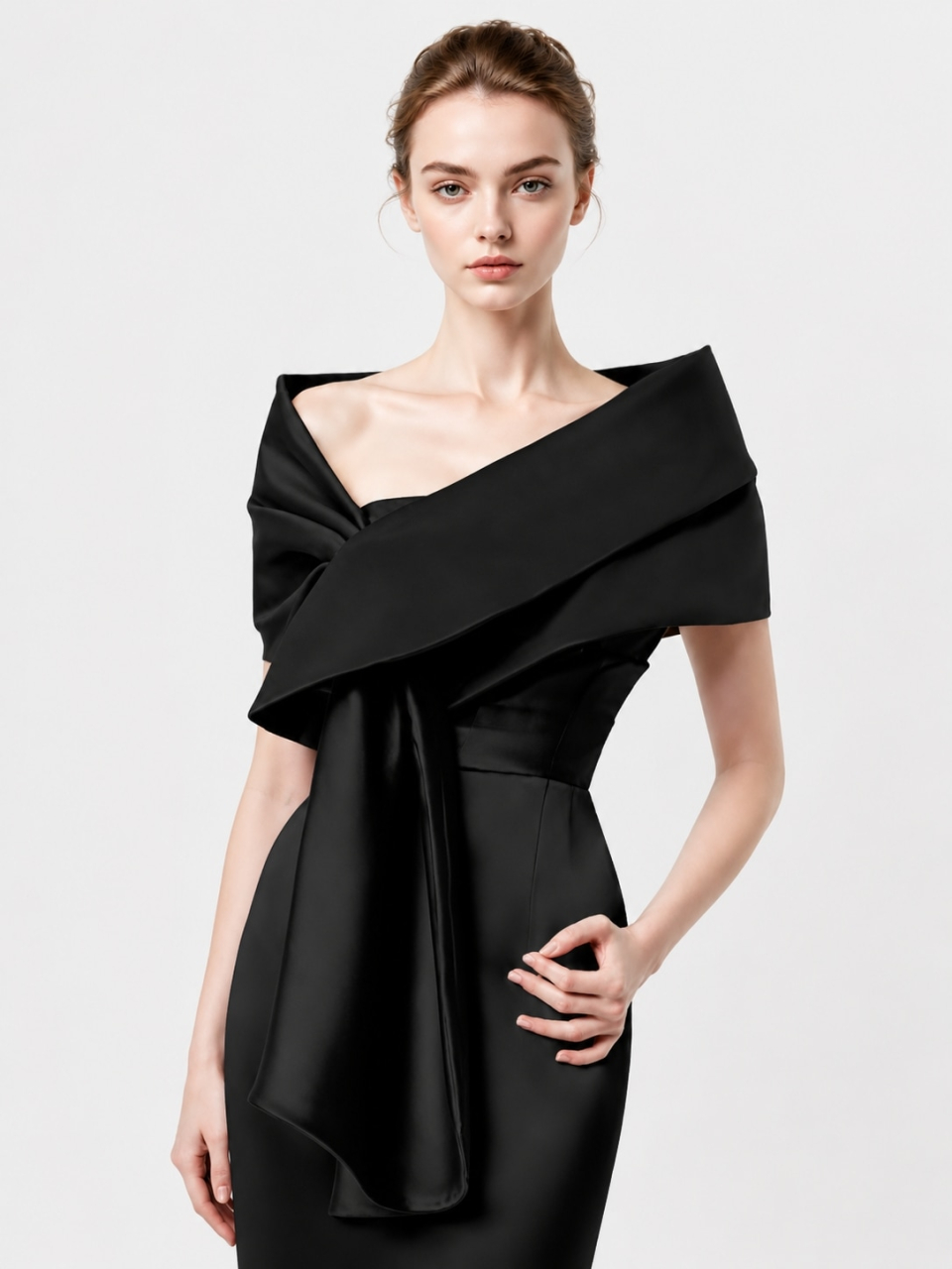 Bridal Shawl_Black