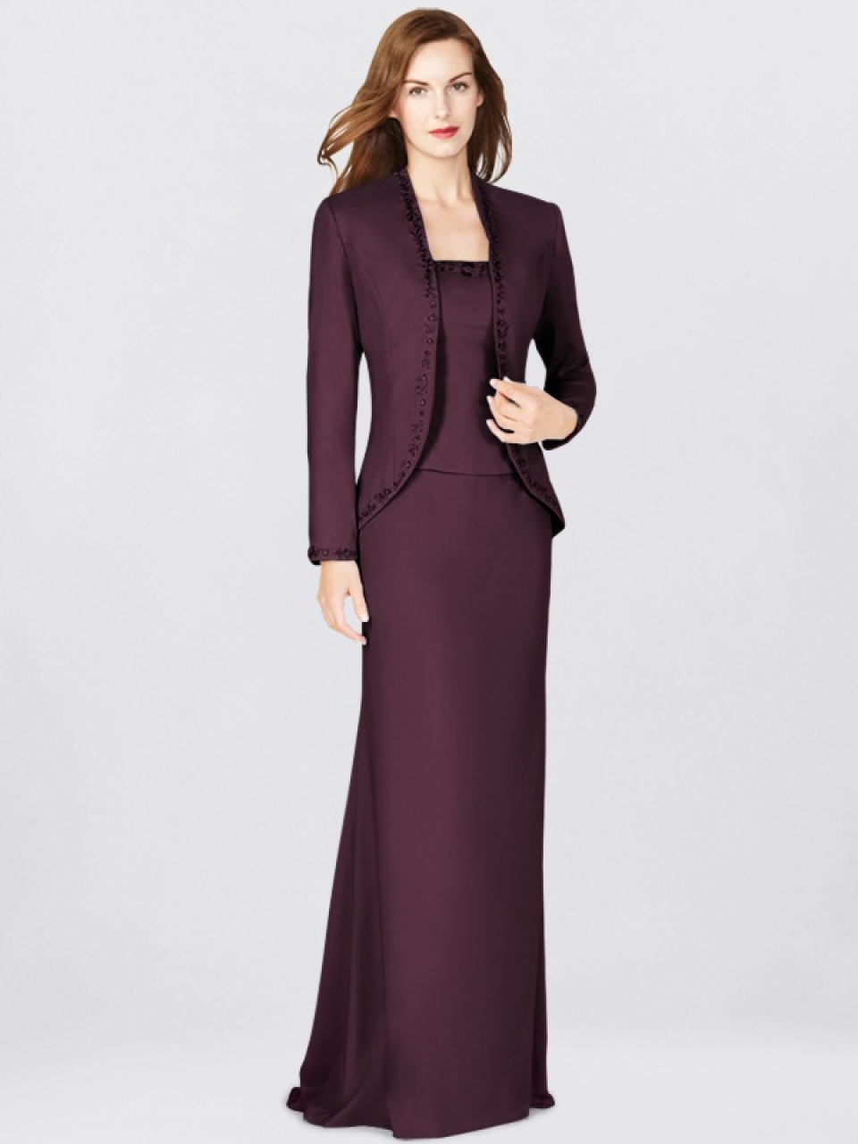 affordable mother of the bride dresses_Berry