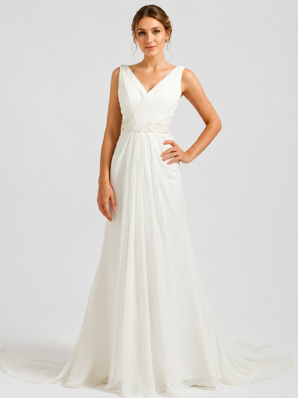 Backless Beach Wedding Dresses