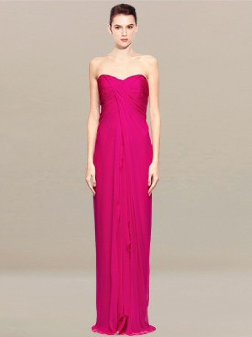 beach bridesmaid dress_Lipstick