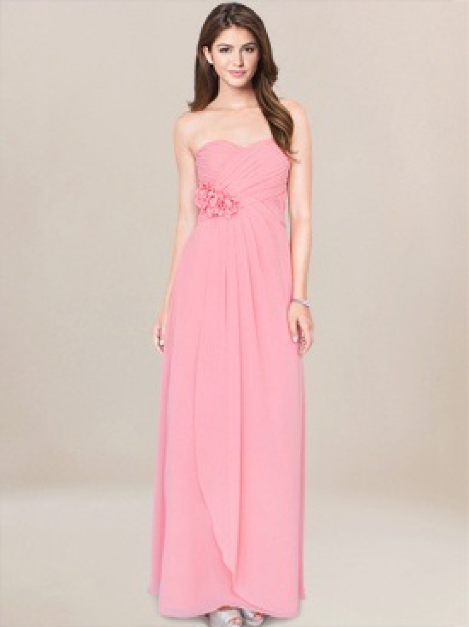 beach bridesmaid dress_Tea Rose