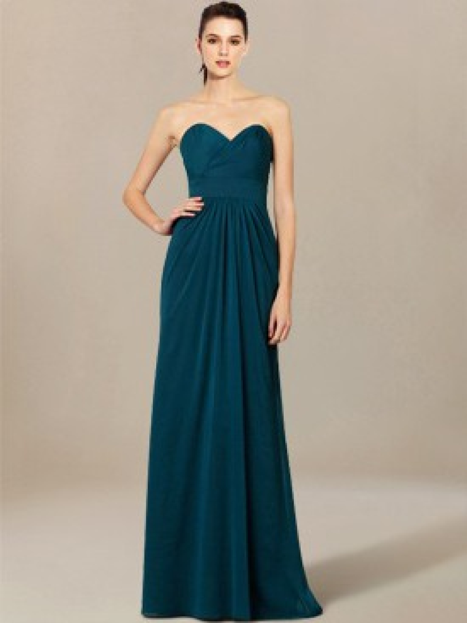 beach bridesmaid dresses_Teal