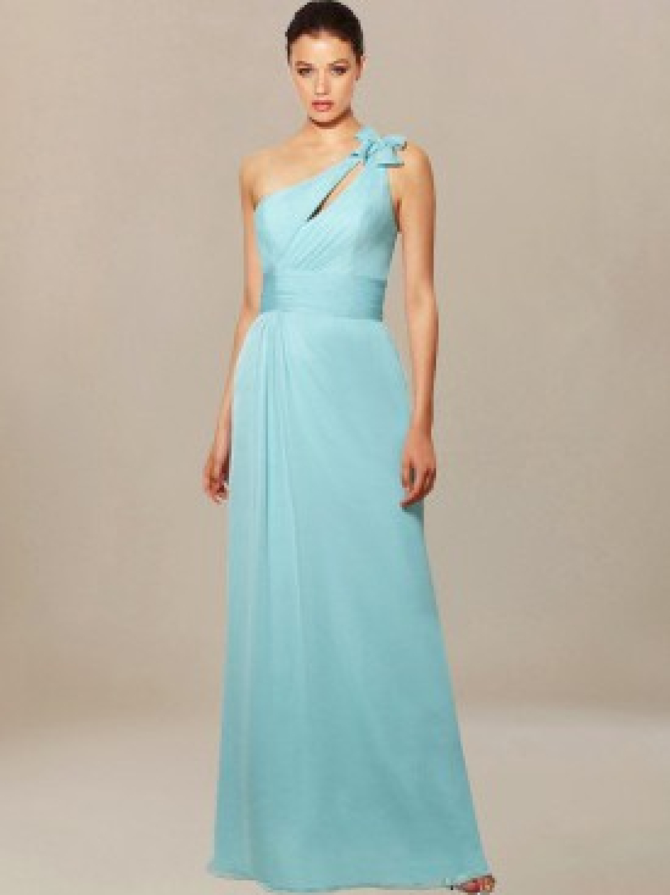 Strand Brautjungfer Kleid_Pool