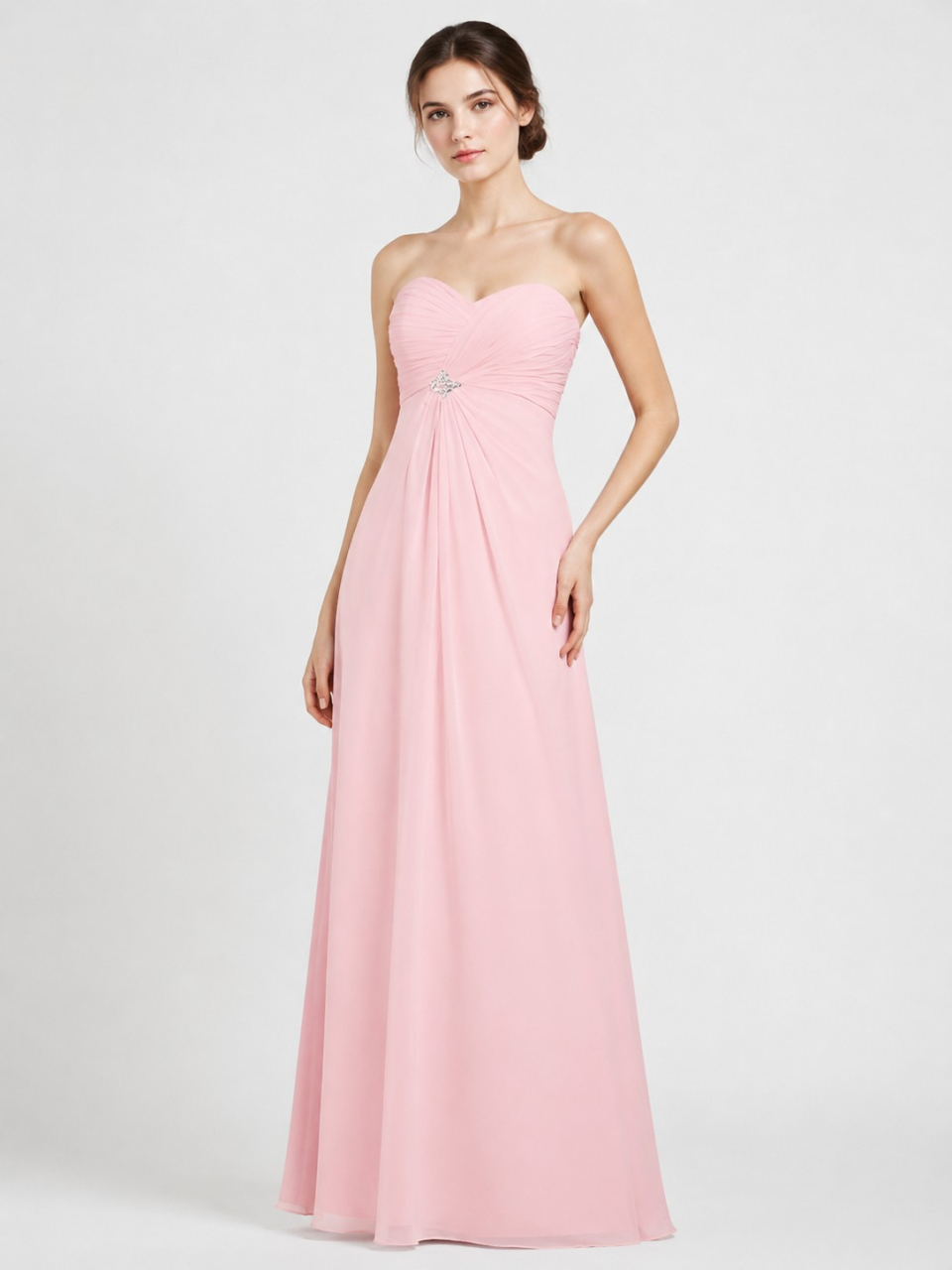 robe de plage de demoiselle d'honneur_Pink