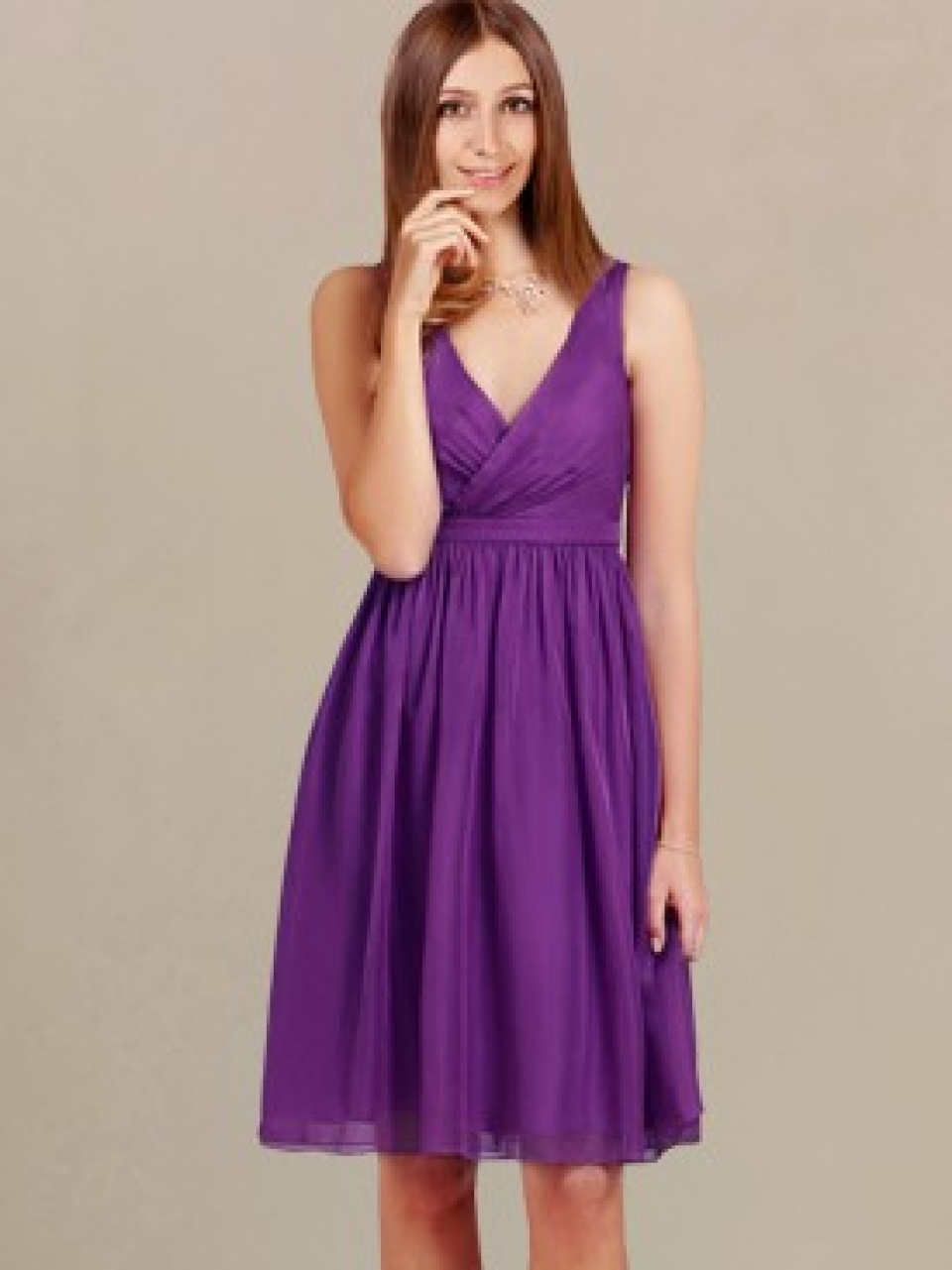 beach bridesmaid dresses_Violet