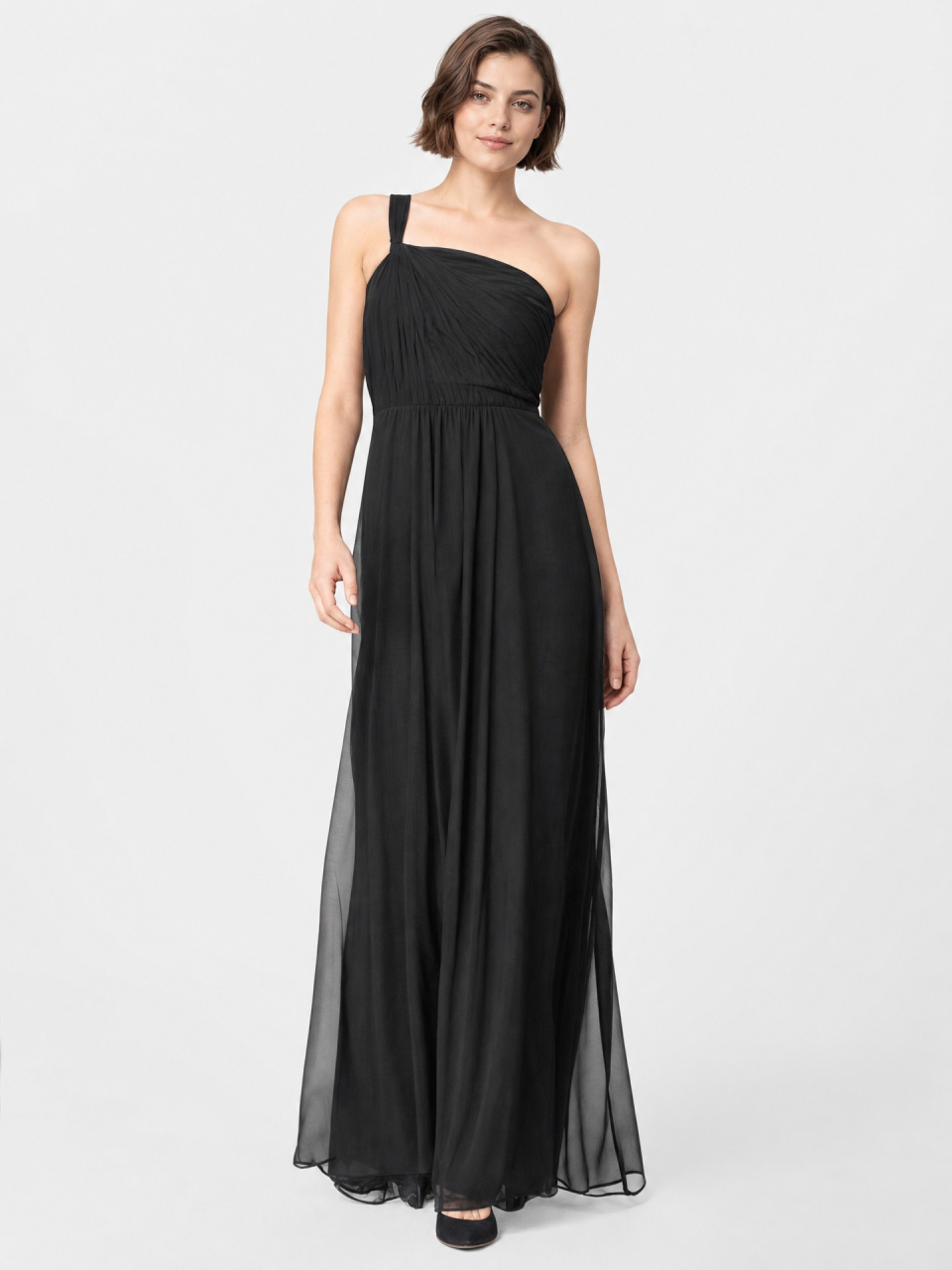 beach bridesmaid dresses_Black