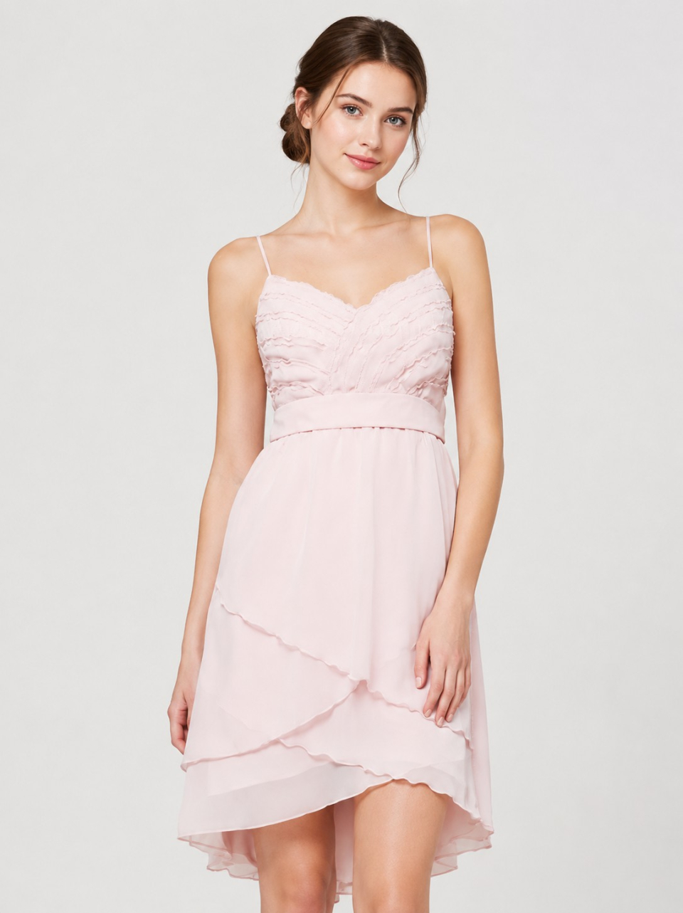 robes de demoiselle d'honneur plage_Pink
