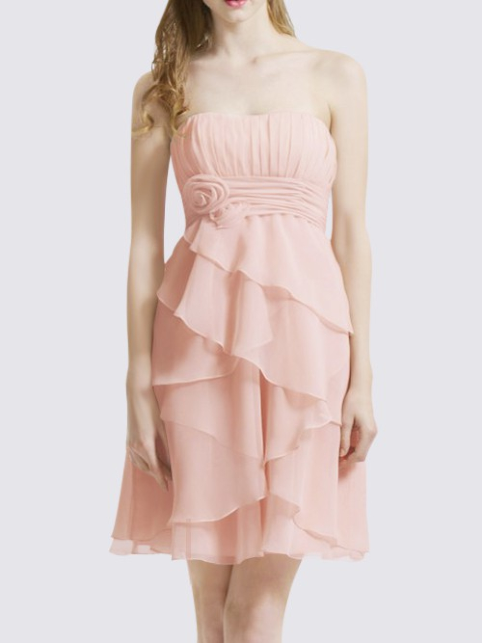 beach bridesmaid dresses_Pink