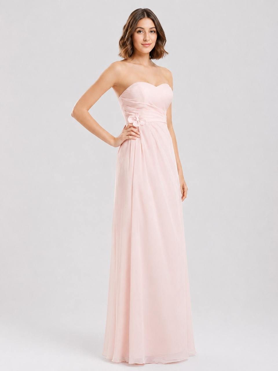 beach bridesmaid dresses_Pink