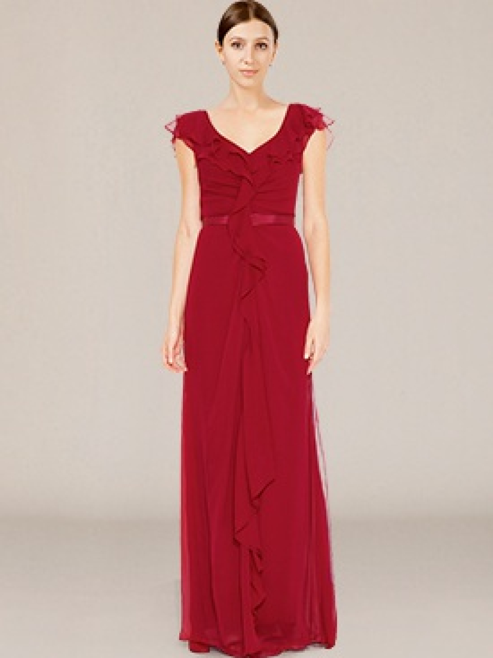 beach mother of the bride dress_Cherry