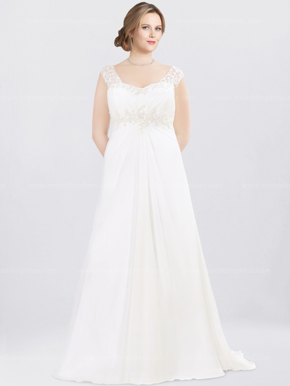 plus size wedding dress