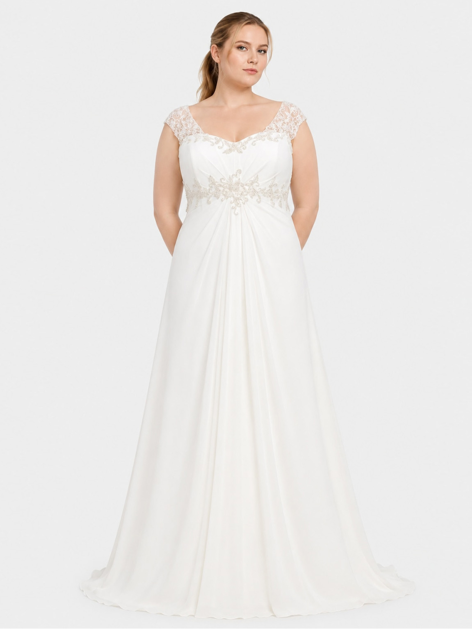 plus größenhochzeitskleid