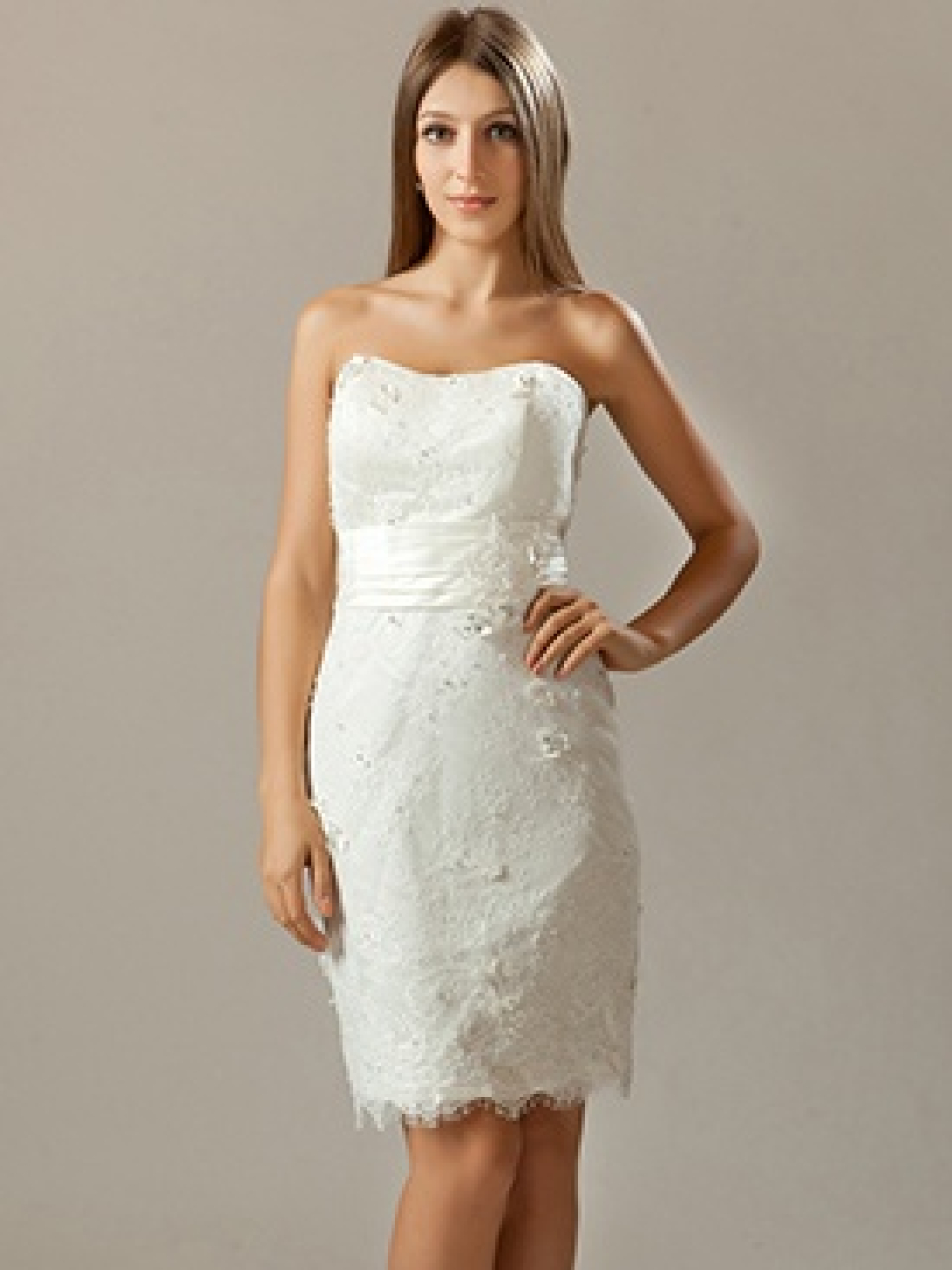 short wedding dress