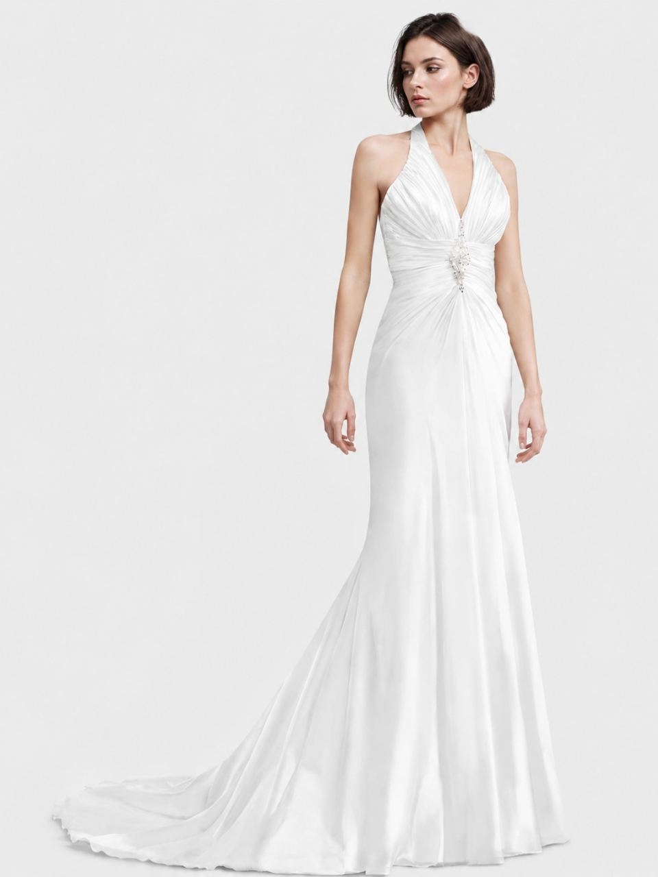beach wedding dress