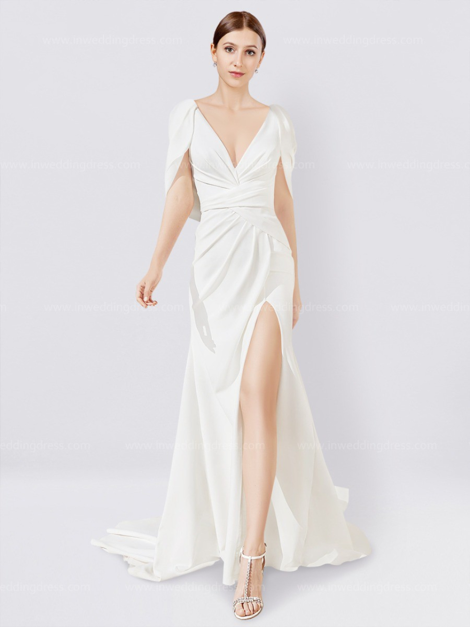 simple wedding dress