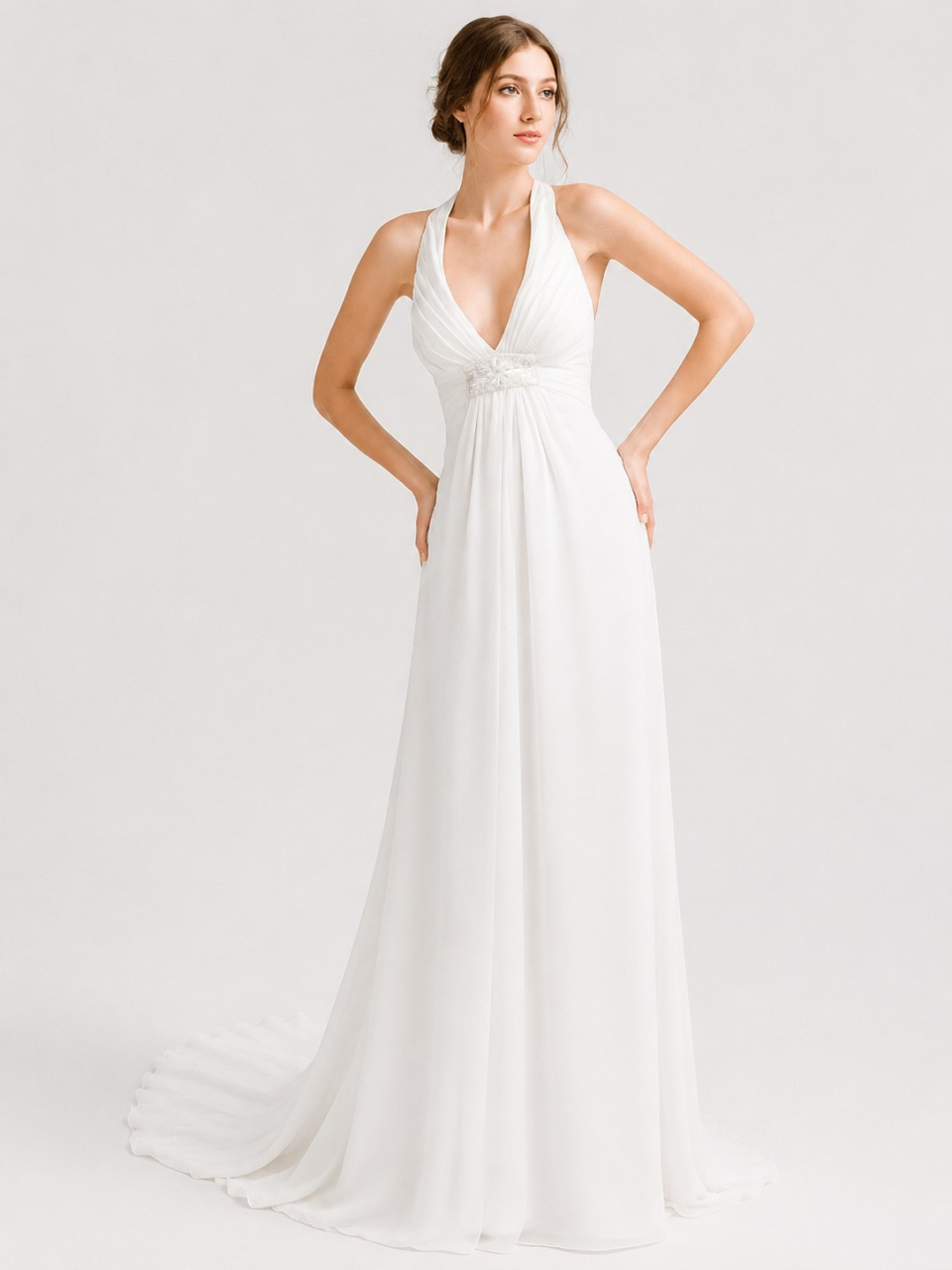 beach wedding dress