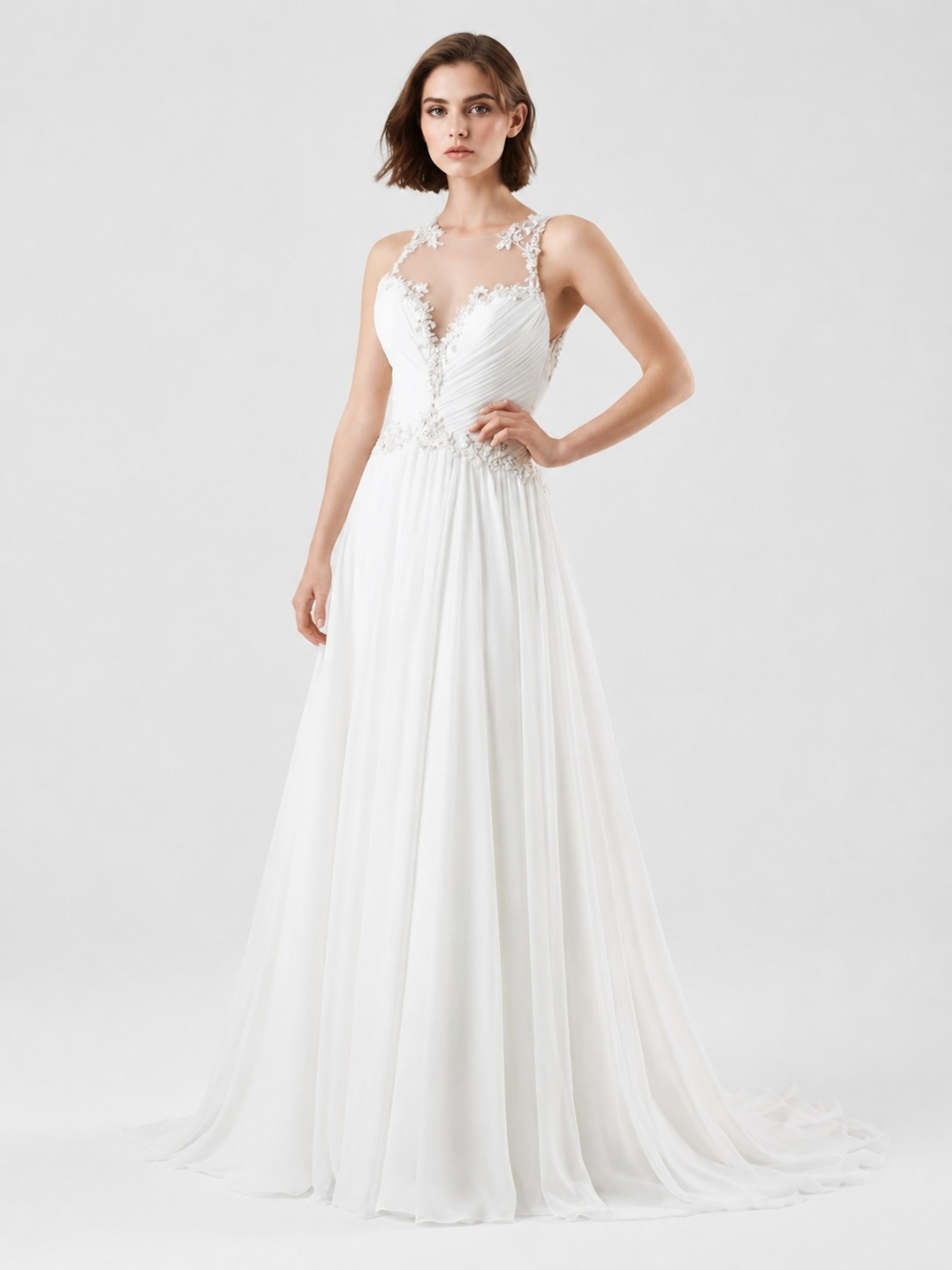 beach wedding dress