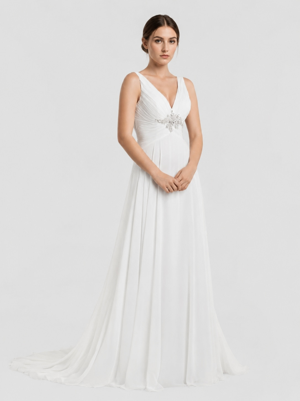 beach wedding dress