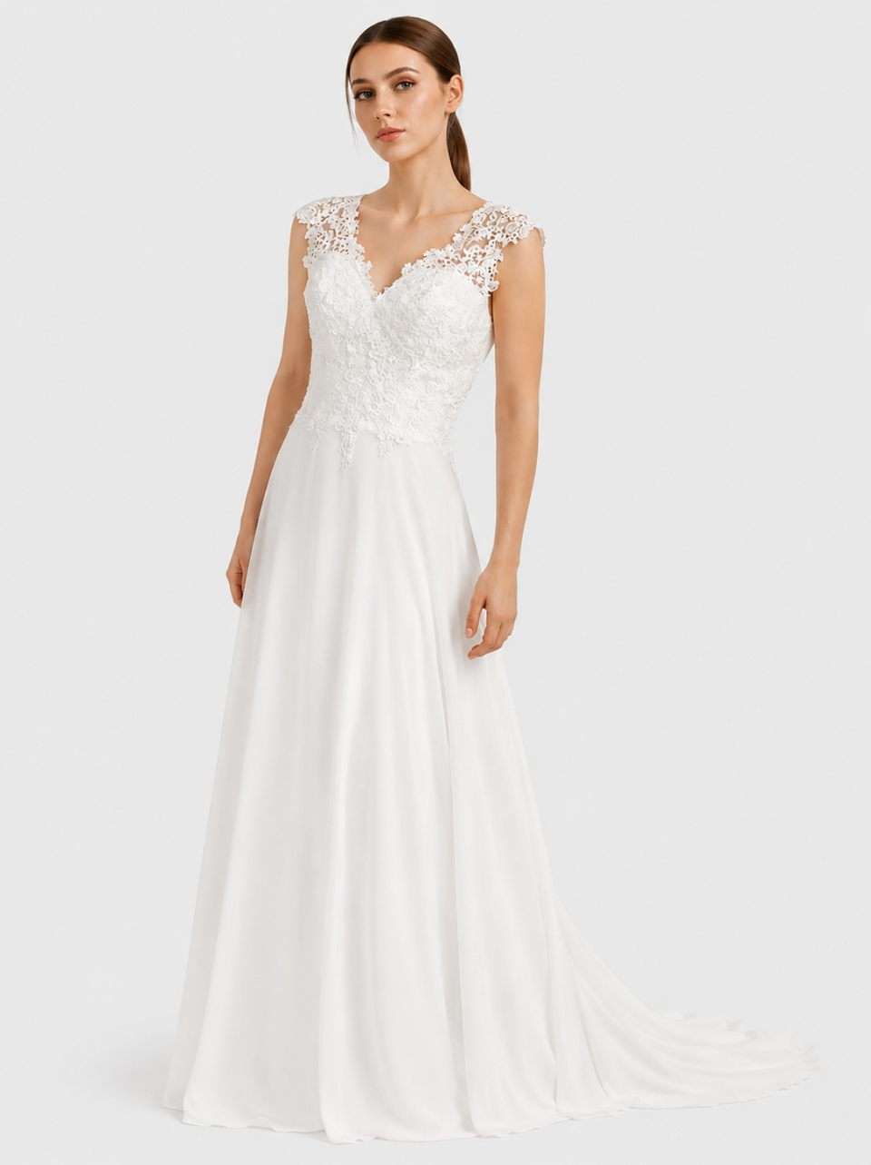 beach wedding dress