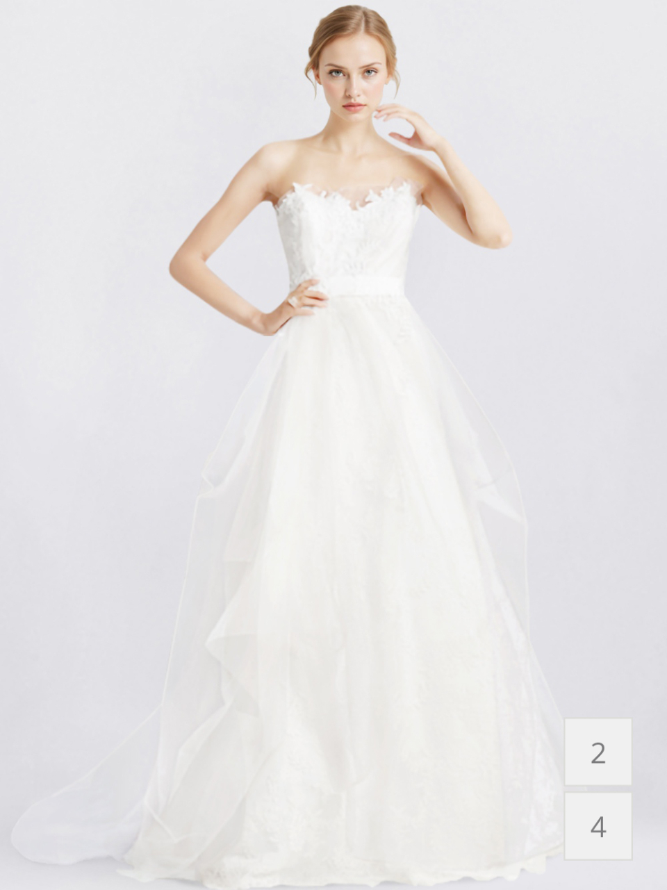 Beach Wedding Dress with Lace
