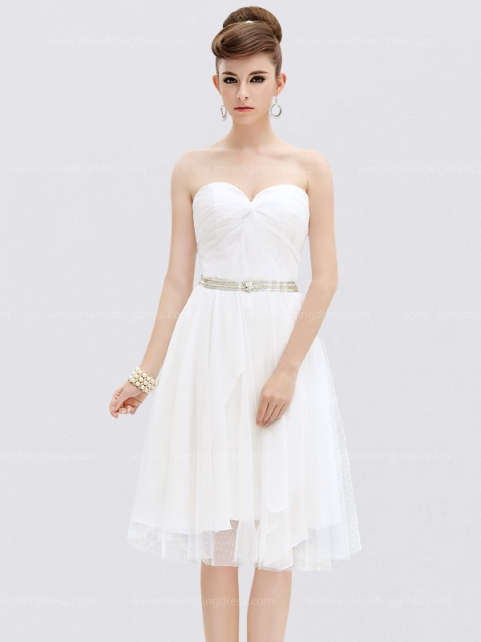 short wedding dress