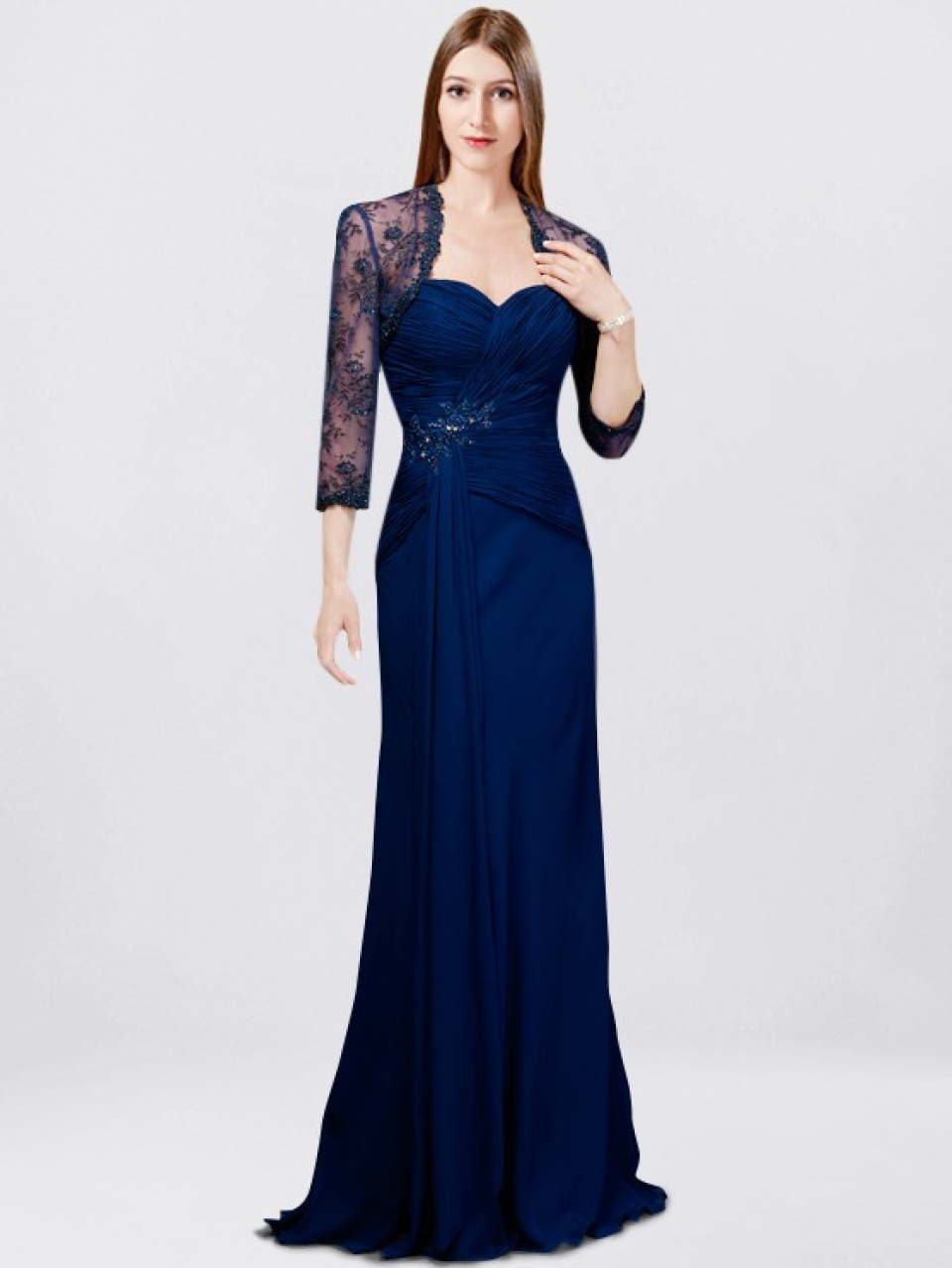 Mother of the Bride Dress_Indigo