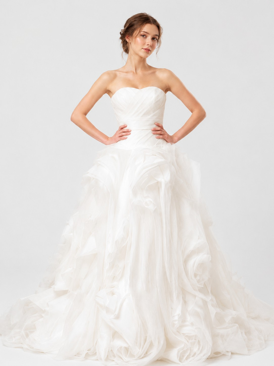 beautiful strapless wedding dresses