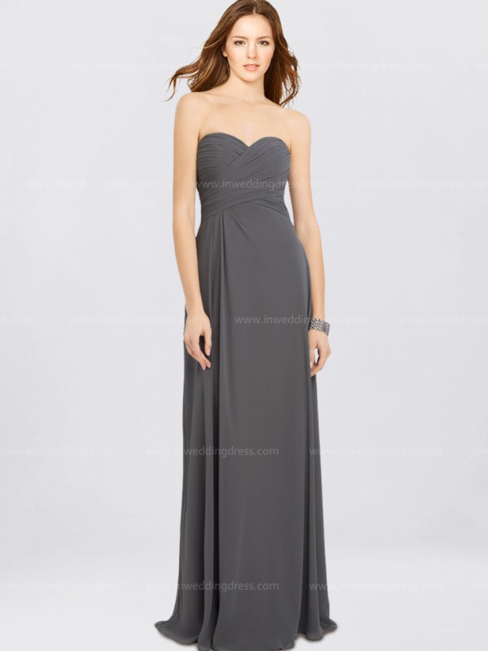beach bridal party dresses_Charcoal
