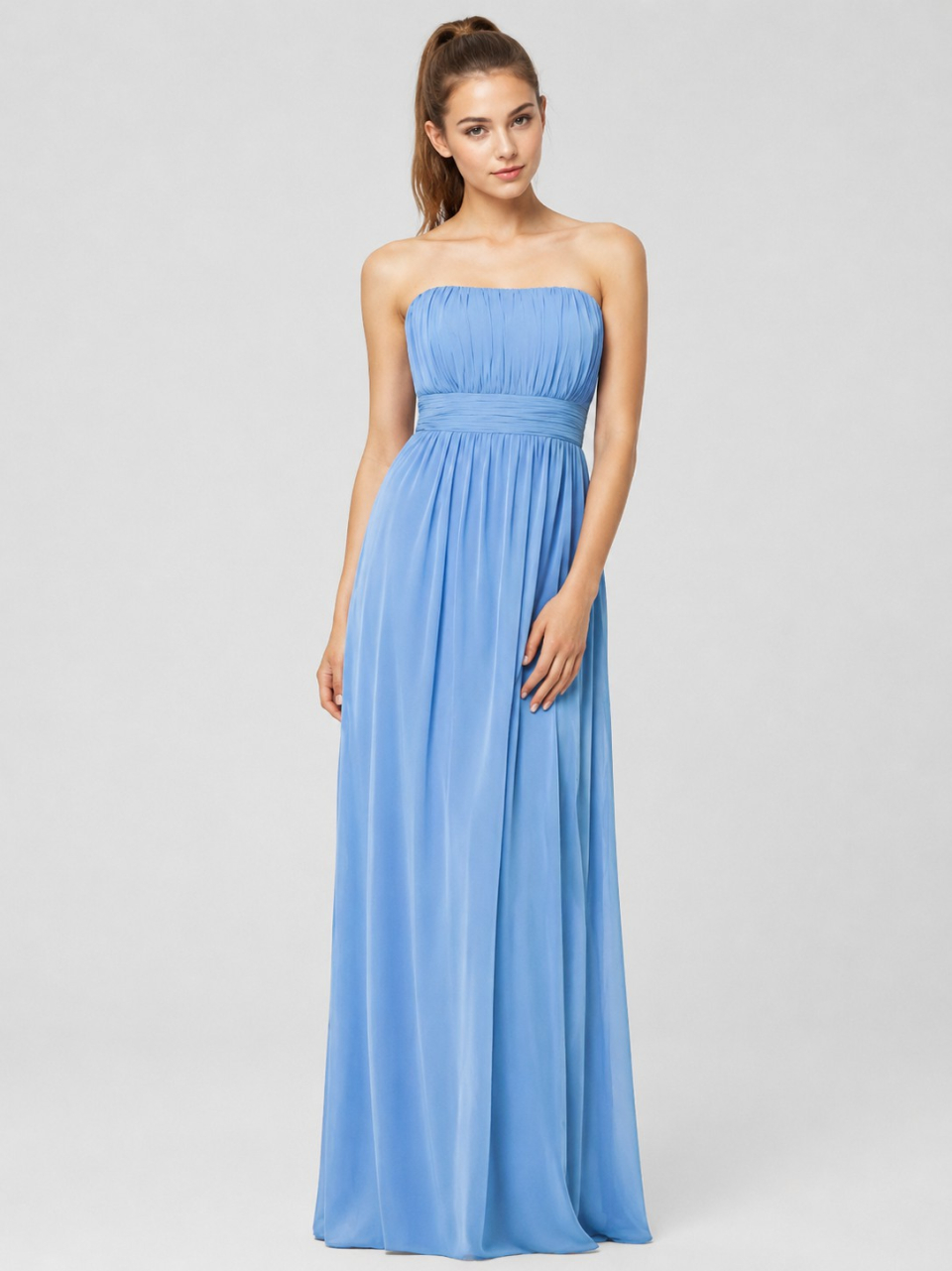 robes de demoiselle d'honneur informelles_Blue Jay