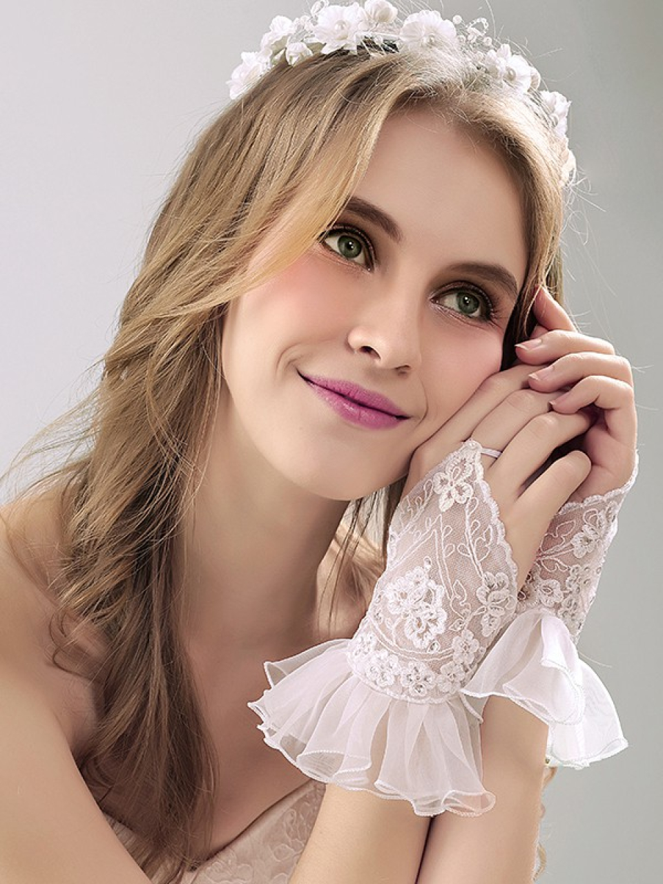 bridal gloves
