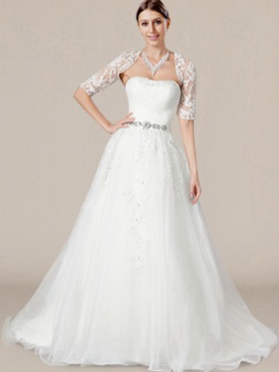 Bridal Gown with Lace