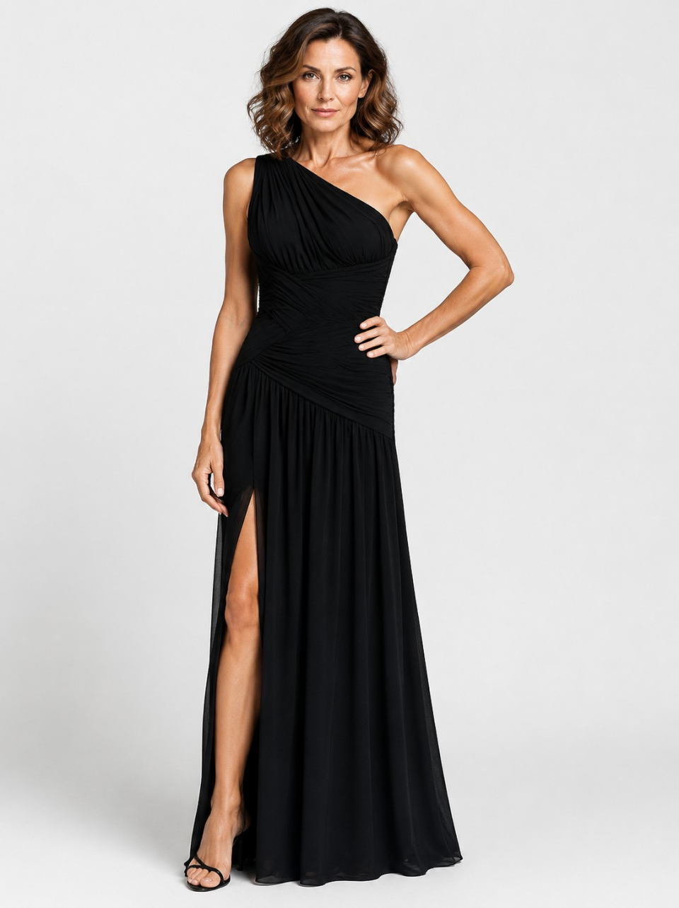 bride mother dress-pink