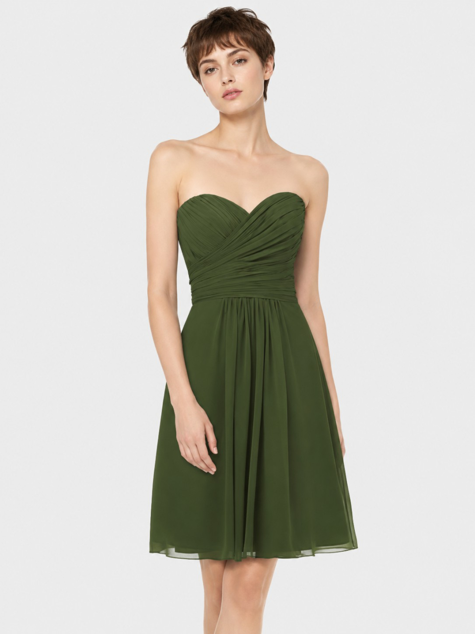 beach wedding bridesmaid dress_Clover