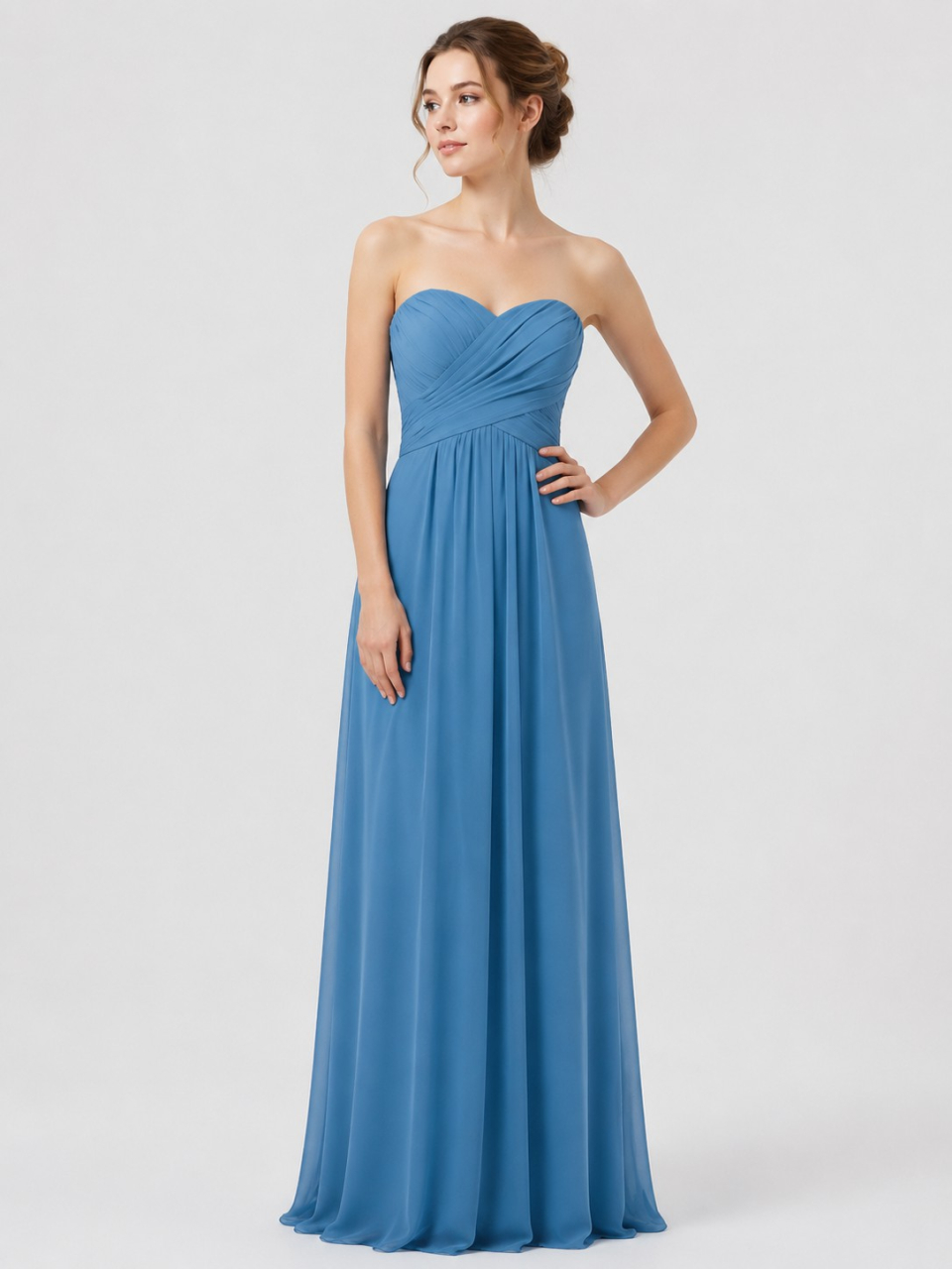 robe de demoiselle d'honneur_Marine Blue
