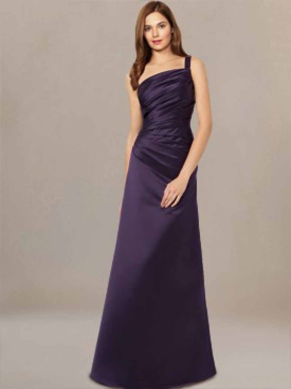 unusual bridesmaid dresses_Grape