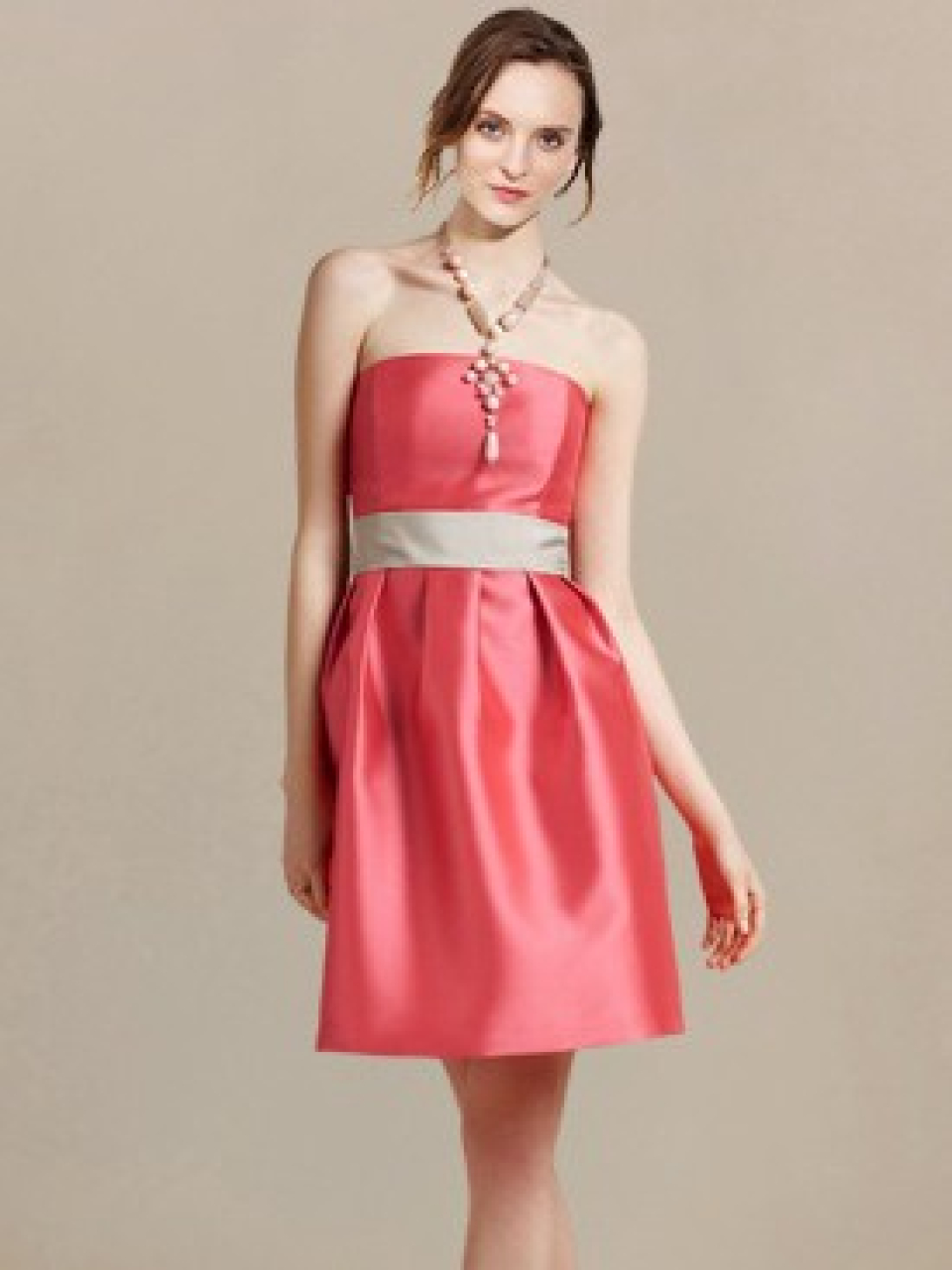 Eindrücke Brautjungfer Kleider_Coral/Platinum