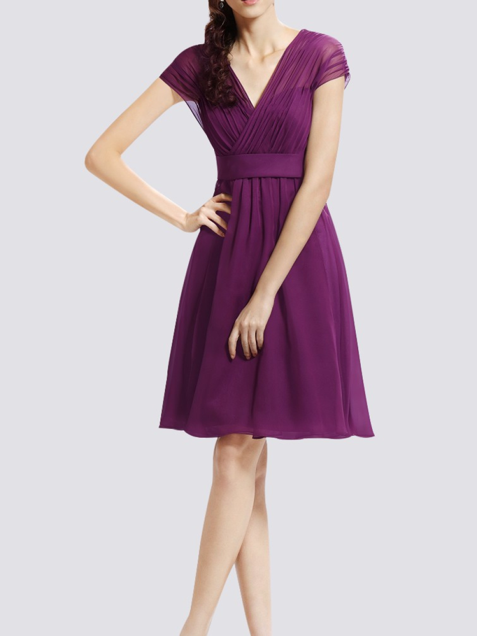 convertible bridesmaid dresses_Violet