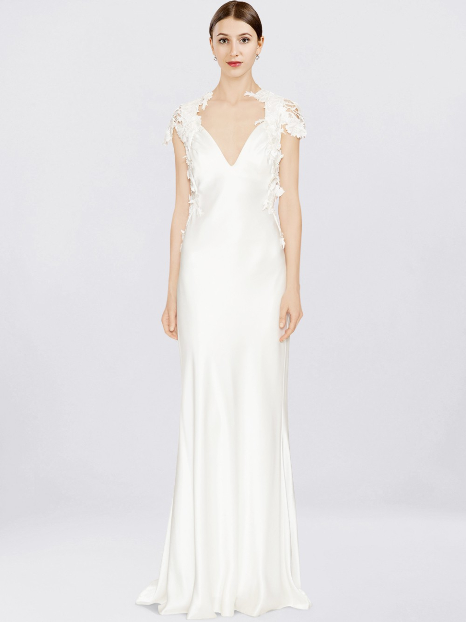 cap sleeve wedding dress