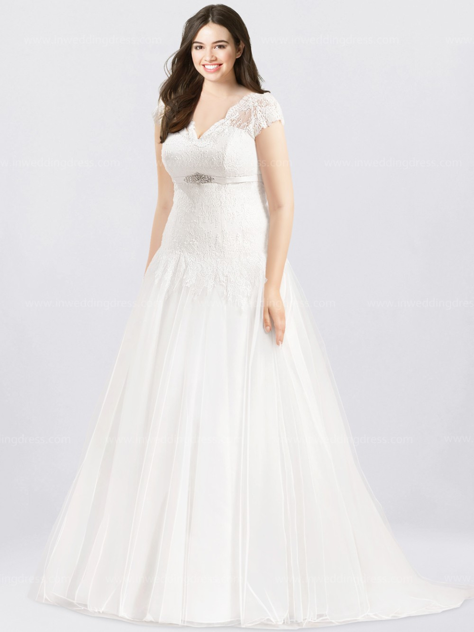 plus size wedding dress