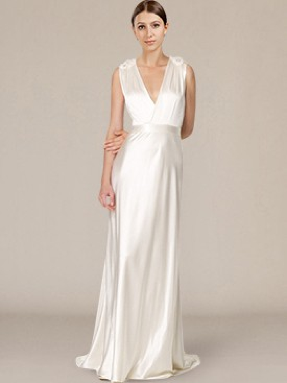 casual beach wedding dress