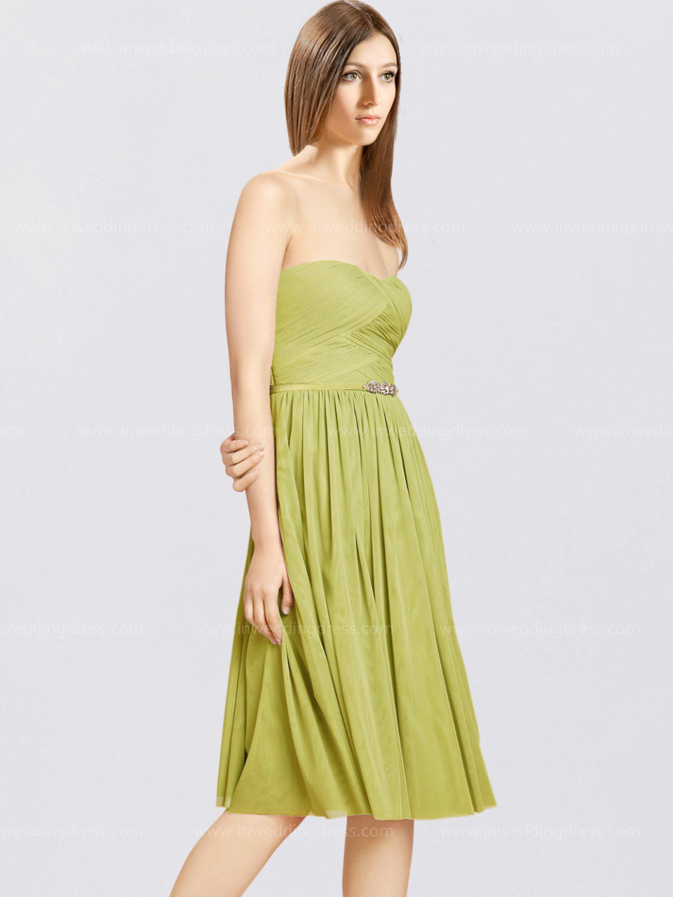 casual bridesmaid dress_Kiwi