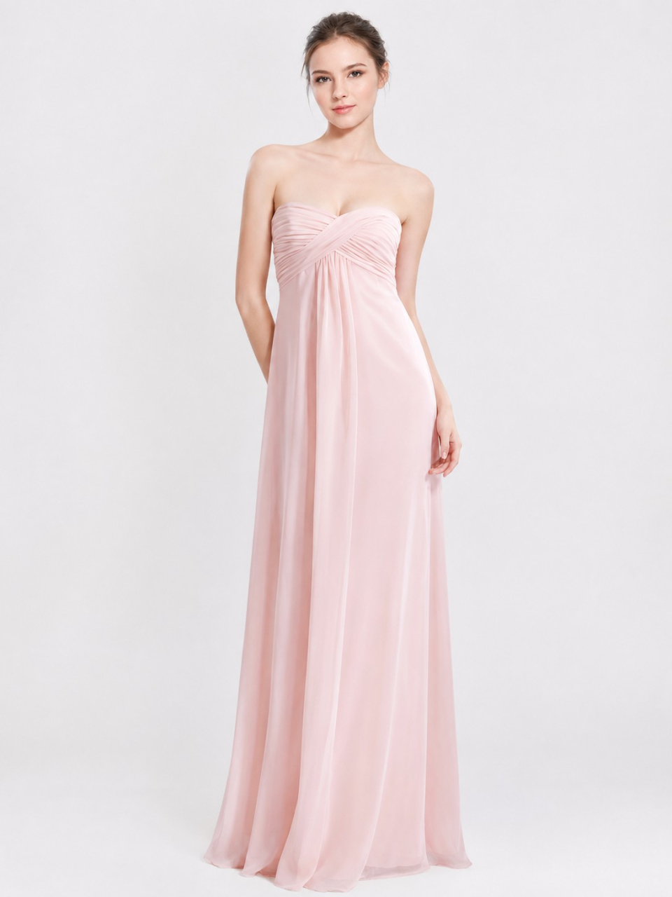 casual bridesmaid dresses_Pink