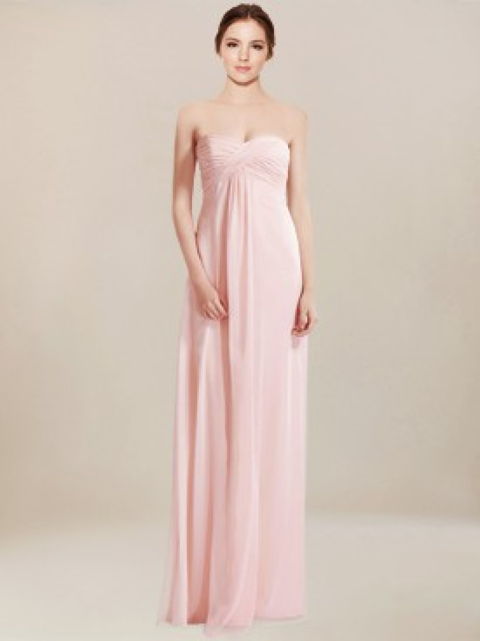 casual bridesmaid dresses_Pink
