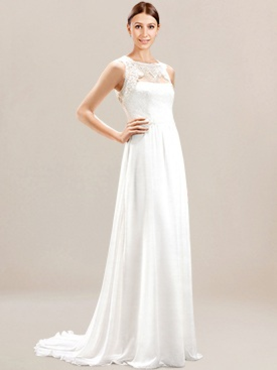 casual garden wedding dress