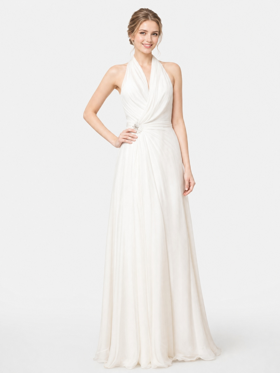 Robe de mariée Halter Plage