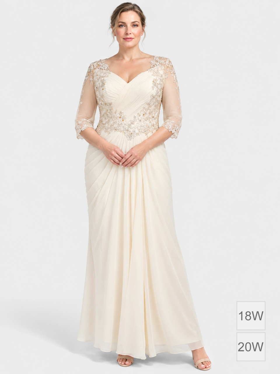 mother of the bride dress_champagne