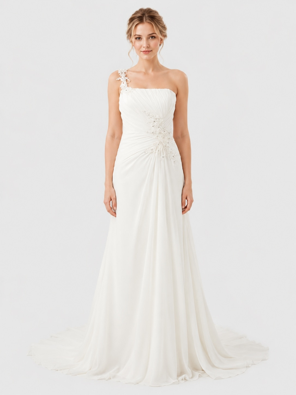 Mousseline Robe de mariée Plage