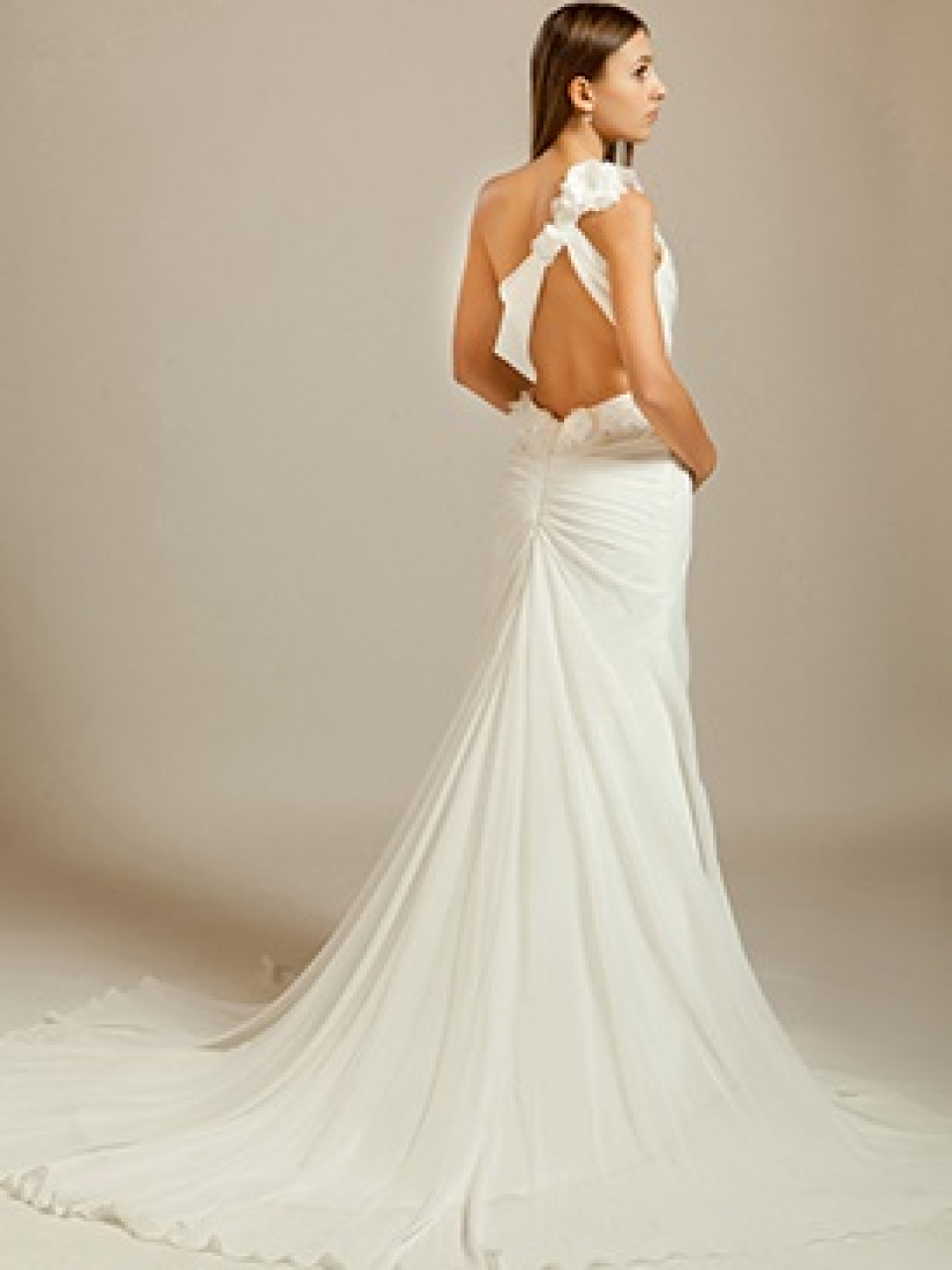 Chiffon Beach Wedding Dress