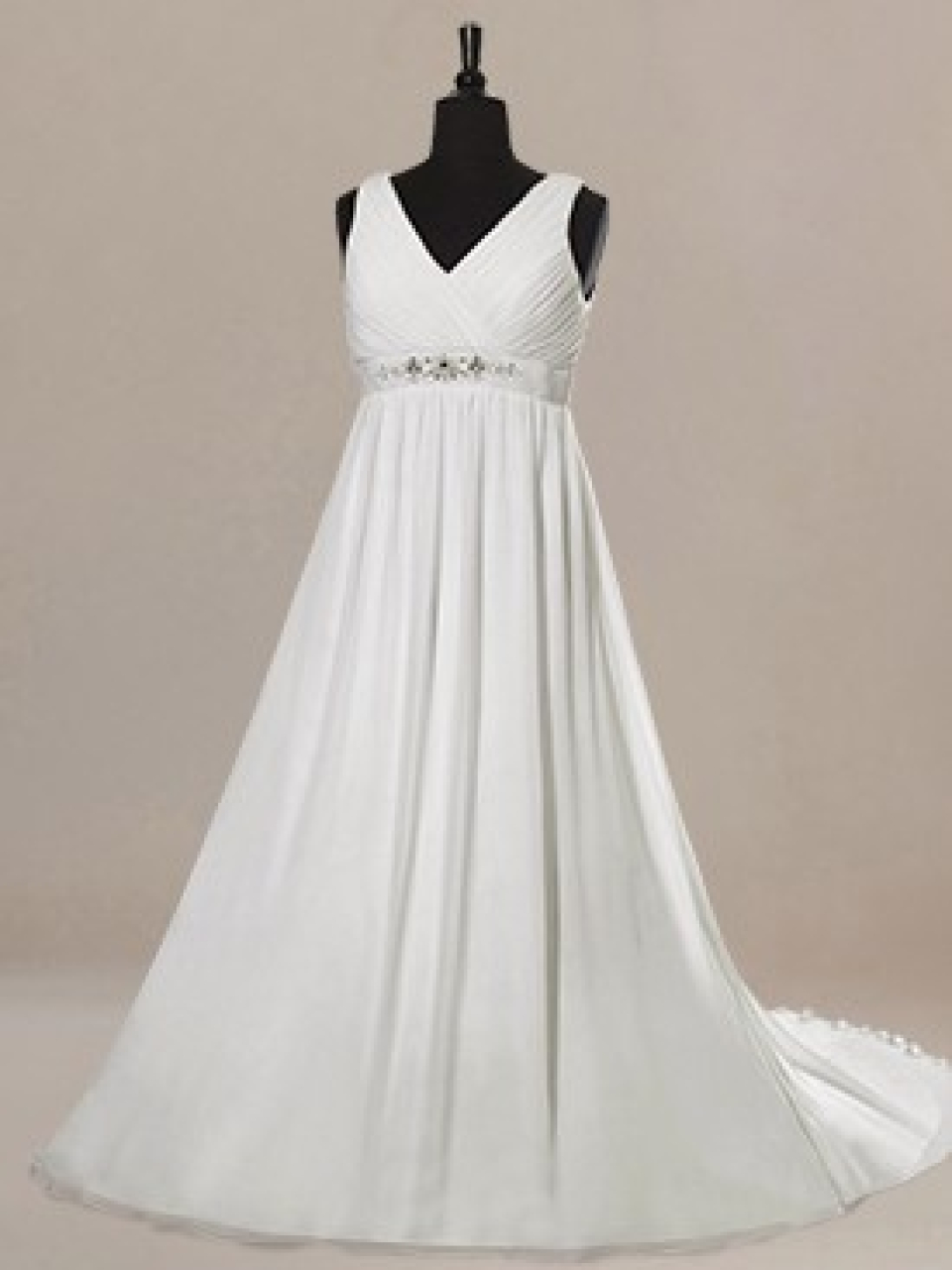 Chiffon Beach Wedding Dress