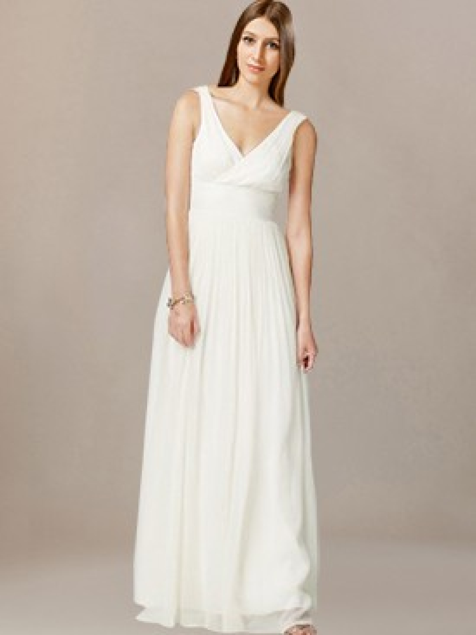 Chiffon Bridal Gown